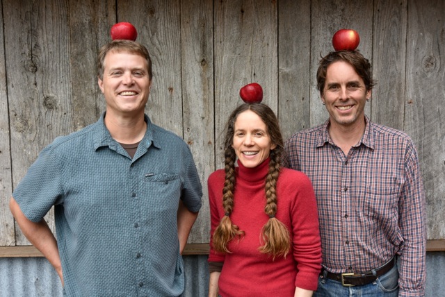 Finnriver trio with apples