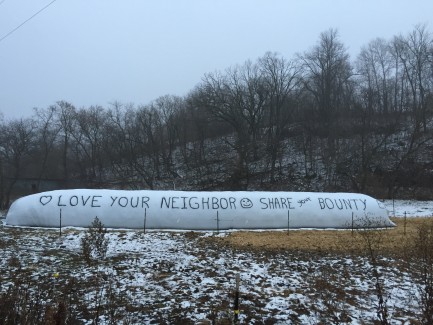 A Neighboring Farmer Preaches: "Love Your Neighbor: Share the Bounty